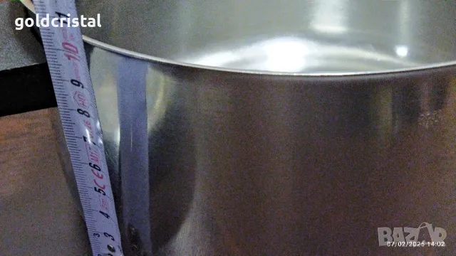 ретро тенджера хром Силистра , снимка 5 - Антикварни и старинни предмети - 49017181