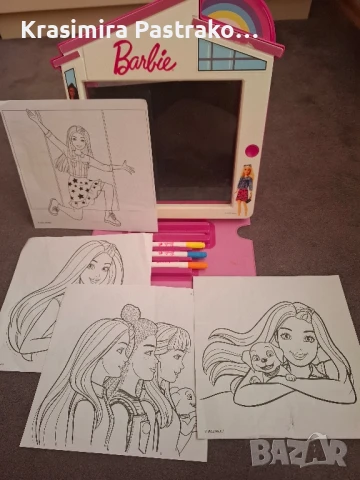 Светеща дъска Барби, снимка 3 - Образователни игри - 51254575
