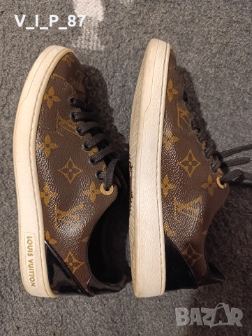 Оригинални сникърси Louis Vuitton, снимка 2 - Маратонки - 53750541