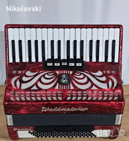 Акордеон Weltmeister Caprice , снимка 4 - Акордеони - 53777907