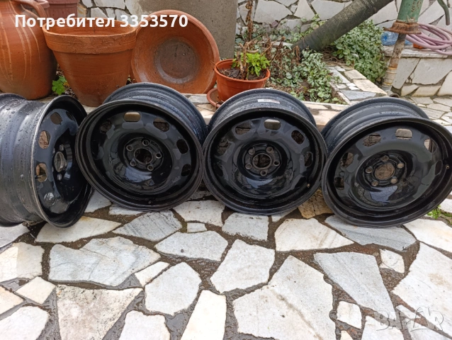 Метални джанти 5х100 15 цола!