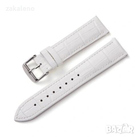 GL08 Кожена каишка за Apple Huawei Samsung Galaxy Watch Xiaomi Garmin, снимка 5 - Резервни части за телефони - 53196413