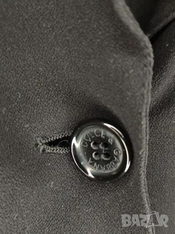 Dolce and Gabbana дамско винтидж сако от коприна, 40, S, снимка 5 - Сака - 48342476