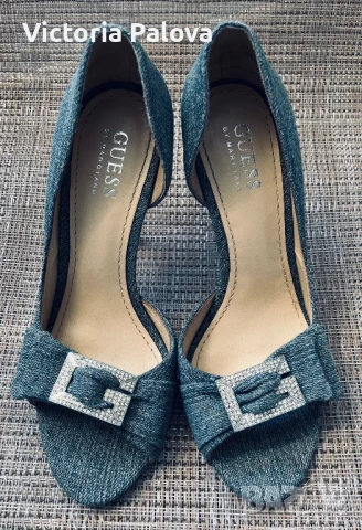 Отворени летни обувки GUESS BY MARCIANO оригинал, снимка 2 - Дамски обувки на ток - 50573530