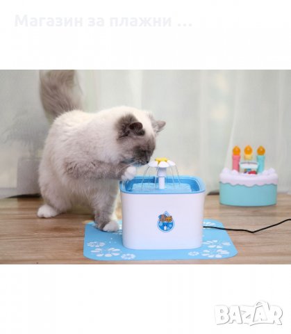 СИЛИКОНОВА ПОСТЕЛКА ЗА КОТЕШКИ ФОНТАН - код 3046, снимка 2 - Други стоки за животни - 34138237