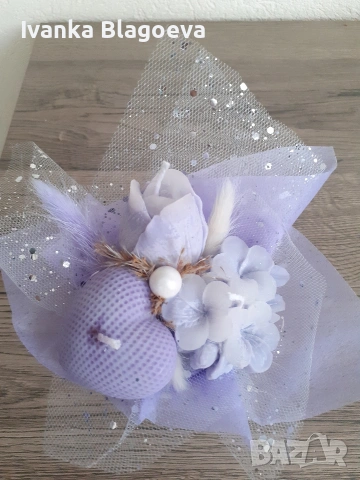 Нежни букетчета от свещи, снимка 8 - Декорация за дома - 53343574