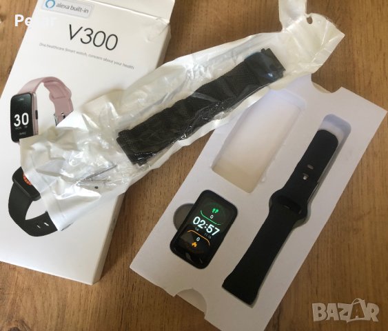Smart Watch V300 Alexa Voice 1.47’ инча за Android и iOS, снимка 3 - Смарт гривни - 41954493