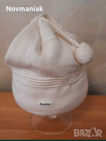 Eisbär-Merino Wolle-Като Нова, снимка 17 - Шапки - 36520753