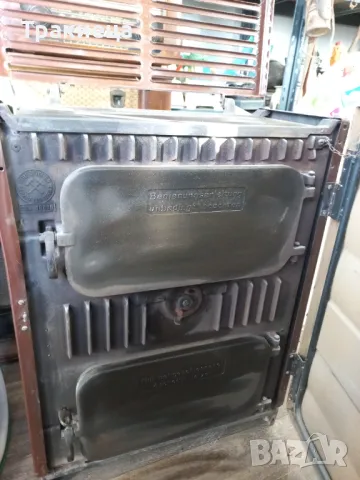 НЕМСКА ЧУГУНЕНА ПЕЧКА НА ДЪРВА И ВЪГЛИЩА, снимка 13 - Антикварни и старинни предмети - 47652605