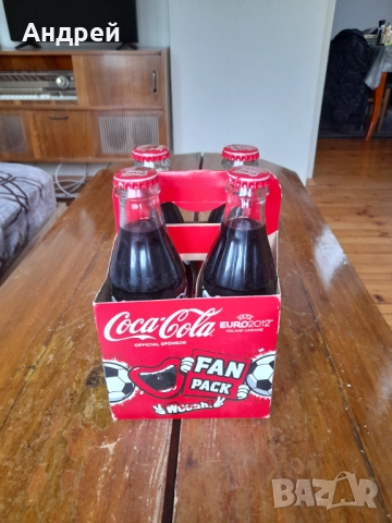 Стари бутилки Кока Кола,Coca Cola Euro 2012 Fan Pack
