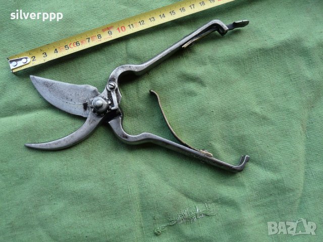  Стара немска лозарска ножица - 4 , снимка 2 - Градински инструменти - 44311432