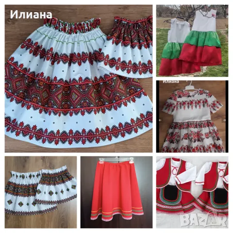 Рокля трикольор , снимка 2 - Детски рокли и поли - 40151979