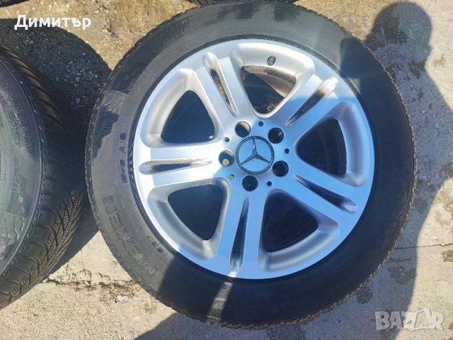 Оригинални джанти 17 с гуми .А2214010702 + болтове, снимка 3 - Гуми и джанти - 41065196