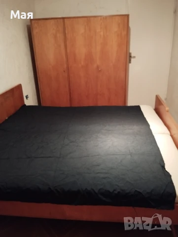 Гардероб с надстройка трикрил– масивно истинско едновремешно дърво, дебели плоскости, здравина,, снимка 6 - Гардероби - 51075654