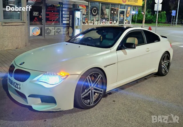 BMW 635d E63 | 286 к.с. | M-Pack | Harman Kardon | Десен волан | Нов внос, снимка 7 - Автомобили и джипове - 56078145