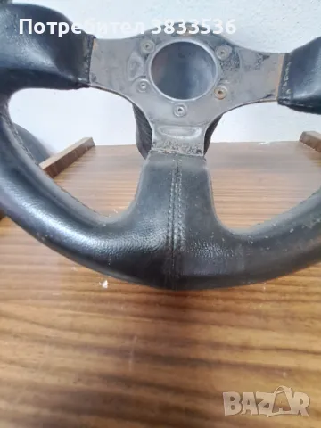 SIK ретро спортен волан със фланец , от Vw Golf / Jetta  Mk2, снимка 4 - Части - 49687057