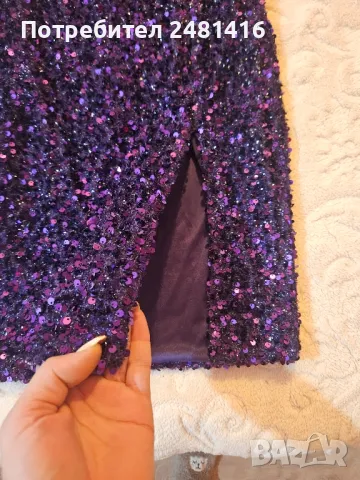 официална рокля с паети , снимка 5 - Рокли - 48328798