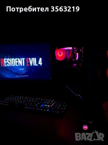 НОВ/гаранция Геймърски компютър – Ryzen 7 5700/RX 6600/16GB/NVMe 1TB, снимка 2 - Геймърски - 52424794