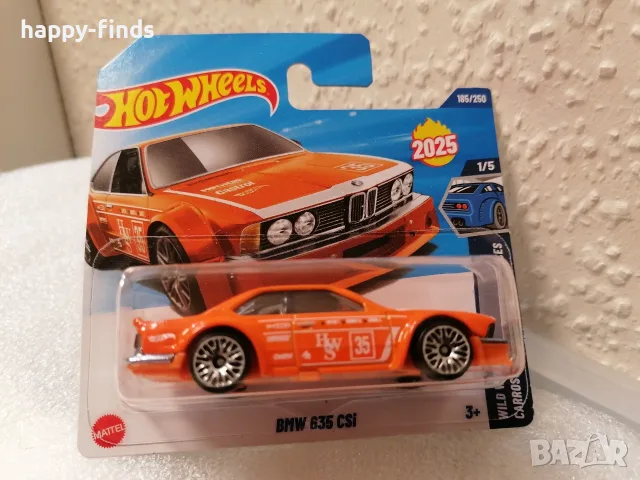 Hot Wheels BMW 635 CSI M3 Wagon BMW 2002, снимка 3 - Колекции - 55792664