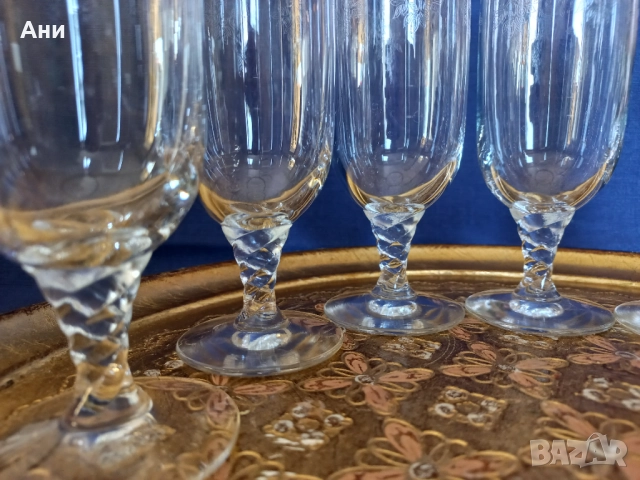 Чаши Бохемия, снимка 4 - Чаши - 51696038