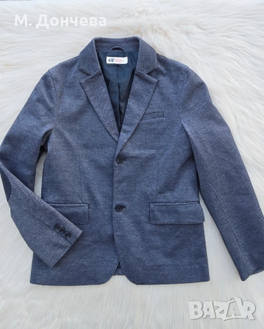 Детско сако H&M 9-10 години , снимка 9 - Детски якета и елеци - 53691054