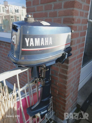 Продавам извънб. д-л Yamaha 4HP, 2т,  къс ботуш обслужен внос от Холандия, снимка 3 - Воден транспорт - 53429995