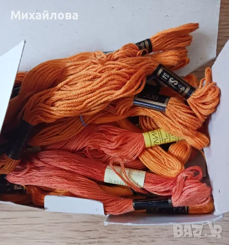 Конци за бродерия МУЛИНЕ 100% ПАМУК , снимка 4 - Гоблени - 55781483