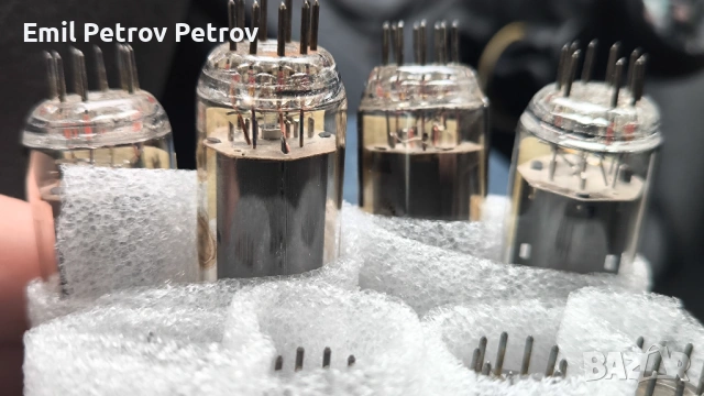 ⭐⭐⭐ 8бр. Радиолампи 6П14П (EL84) – Напаснат октет (Matched Octet), завод „Рефлектор“, снимка 4 - Ресийвъри, усилватели, смесителни пултове - 53095040