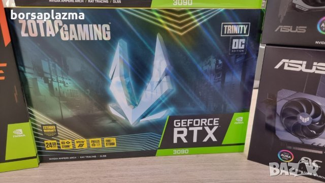 ZOTAC GAMING GeForce RTX 3090 Trinity OC, 24576 MB GDDR6X - Promo May , снимка 1 - Видеокарти - 35689616