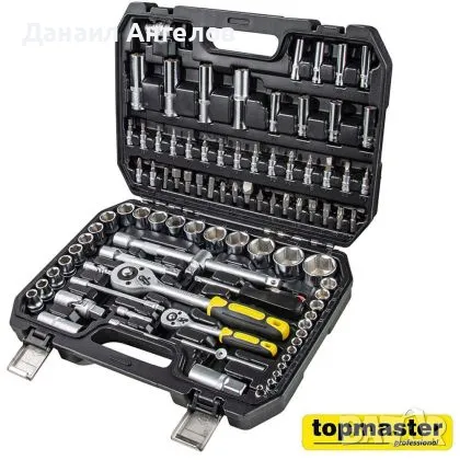 Гедоре 94 части, 1/2", 1/4", Topmaster Pro 339205, снимка 1