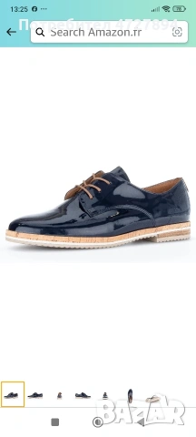 Обувки "Gabor" тъмно сини ,естествена кожа, снимка 8 - Дамски ежедневни обувки - 53352071