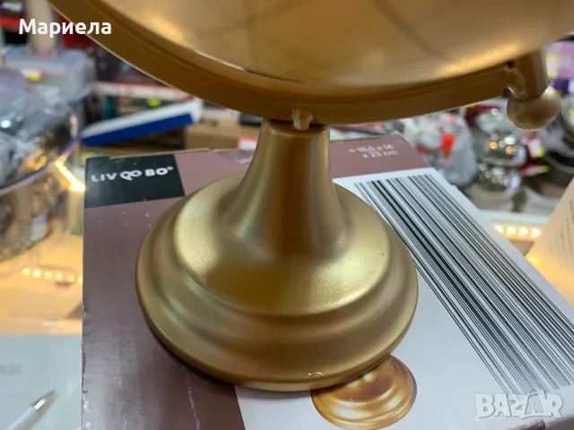 Декоративен Глобус 23 см., снимка 5 - Декорация за дома - 56372444