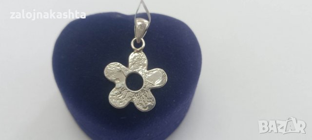 Сребърна висулка-2,15гр/925, снимка 2 - Колиета, медальони, синджири - 38943623
