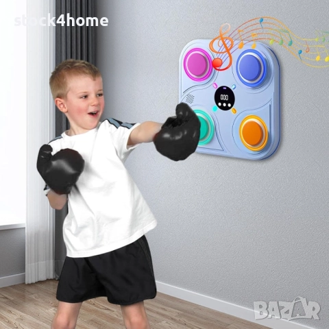 Интерактивна Детска Играчка Бокс машина, Музикална Смарт подложка за бокс, снимка 10 - Електрически играчки - 52821645