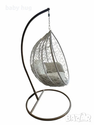 Градинска люлка от ратан, снимка 5 - Градински мебели, декорация  - 50986896