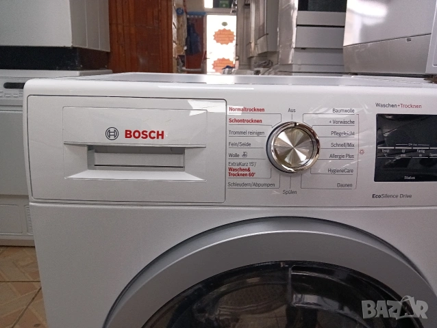Пералня със сушилня Бош Bosch Serie 6 A+++ 7/4кг 2 години гаранция!, снимка 4 - Перални - 53689626