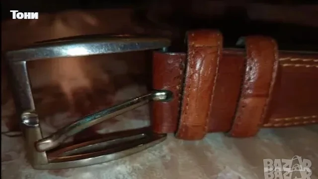 Мъжки Колан Изцяло от Естествена Кожа 115см. , снимка 6 - Колани - 50954033