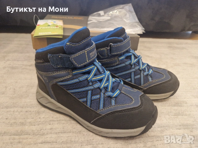 Продавам детски туристически обувки Regatta, снимка 3 - Детски боти и ботуши - 53854891