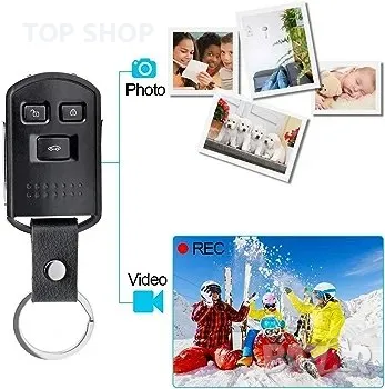 Мини скрита шпионска камера Ключ за кола, снимка 4 - Аналогови камери - 48735599