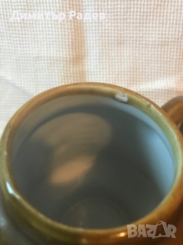 РЕТРО--КЕРАМИЧЕН- ЧАЙНИК--СССР вмест. 1.5 лт за чай--греяна ракия--кафе --и др., снимка 2 - Аксесоари за кухня - 39817427