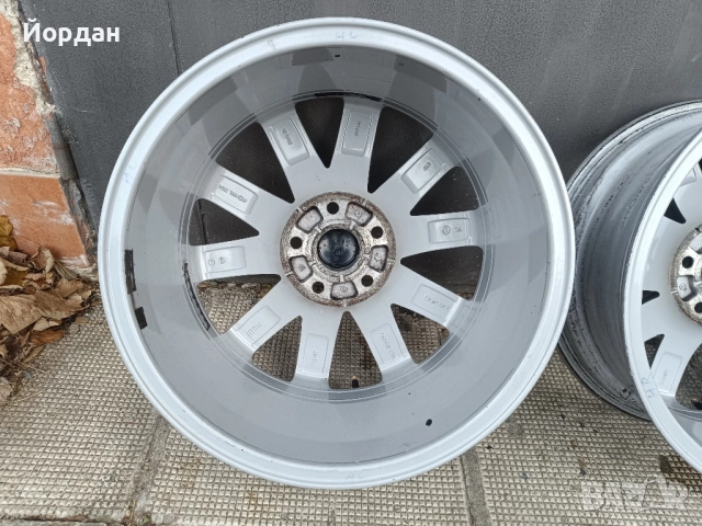 ОРИГИНАЛНИ джанти 17 'цола 5x112 7J ET54 VW Golf 6 / ФОЛКСВАГЕН Голф 6, снимка 11 - Гуми и джанти - 52914927