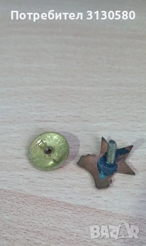 значката       БКП, снимка 3 - Антикварни и старинни предмети - 53326160