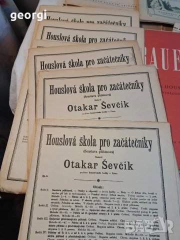 стари партитури за цигулка 21/1, снимка 3 - Антикварни и старинни предмети - 49149702