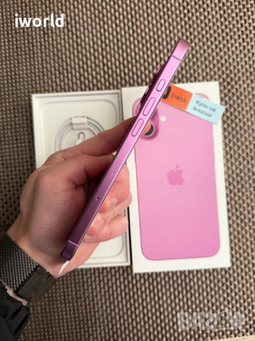 НОВ ❗️ iPhone 16 PLUS ❗️Лизинг от 52лв/м ❗️ Гаранция 128Gb PINK ❗️ розов, снимка 5 - Apple iPhone - 52614227
