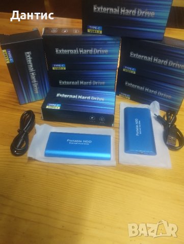 14TB Високоскоростен Преносим външен диск-SSD,Type-C/USB 3.1,настолни компютри,лаптопи,XS Windows