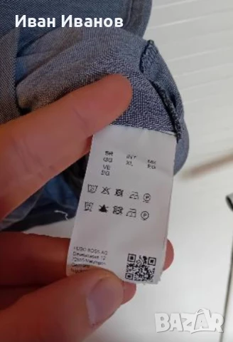 Оригинална фланелка с яка Hugo Boss , снимка 6 - Тениски - 50517730