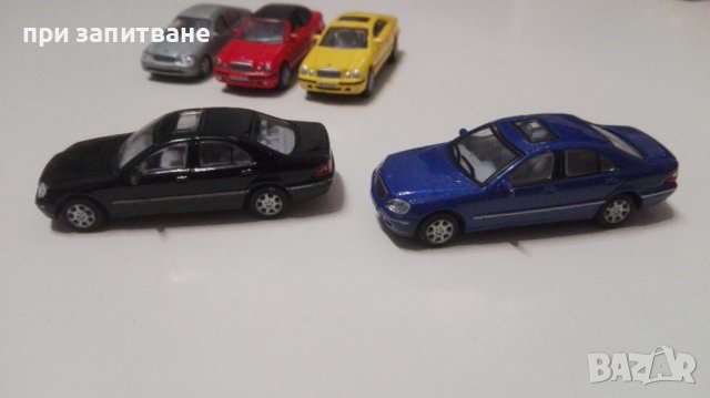 6 бр. Mercedes 1/72, по 1 бр. Mercedes и BMW 1/64, всички Hongwell, снимка 11 - Колекции - 38605769