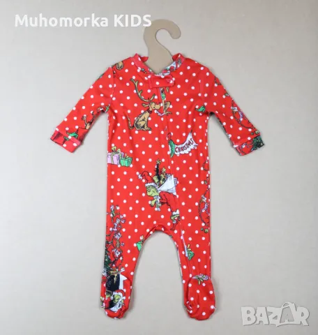 бебешка пижама / гащеризон Pottery barn Kids 50 0-3 56 62 3-6 68 6-9 74 9-12 80 12-18 86 18-24