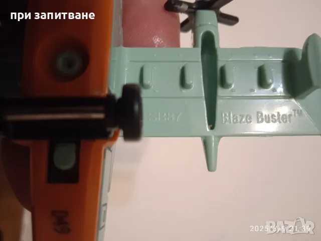 Метално самолетче Matchbox 2009 Mattel SB-87 Model Plane Blaze Buster Forest Ranger, снимка 6 - Колекции - 49426722