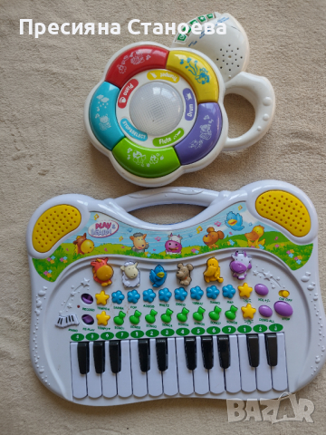 Лампа-Цвете музикално и пиано , снимка 1
